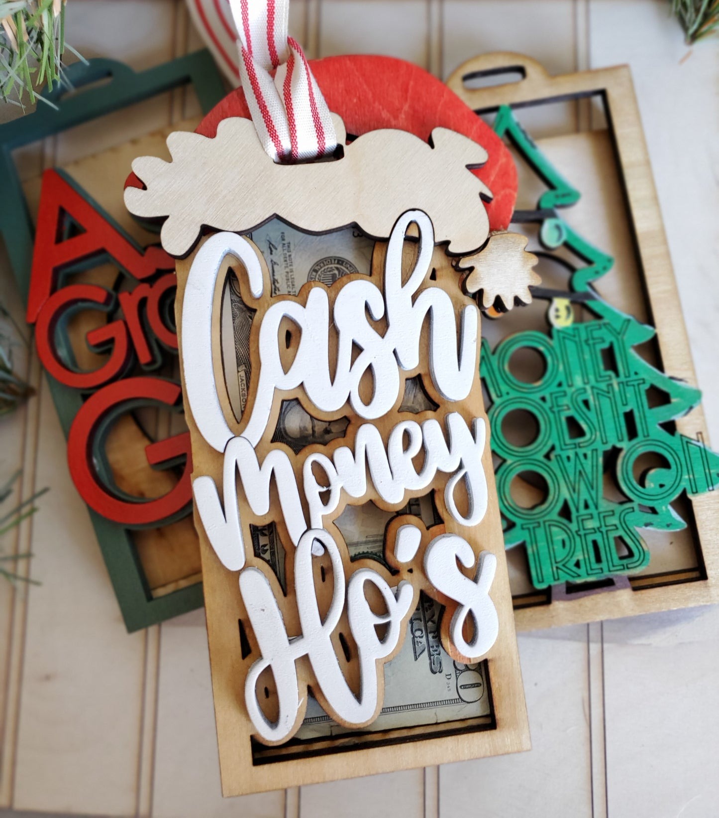 🎄Early Christmas Sale 25% Off 🎄Cash Holder Ornaments