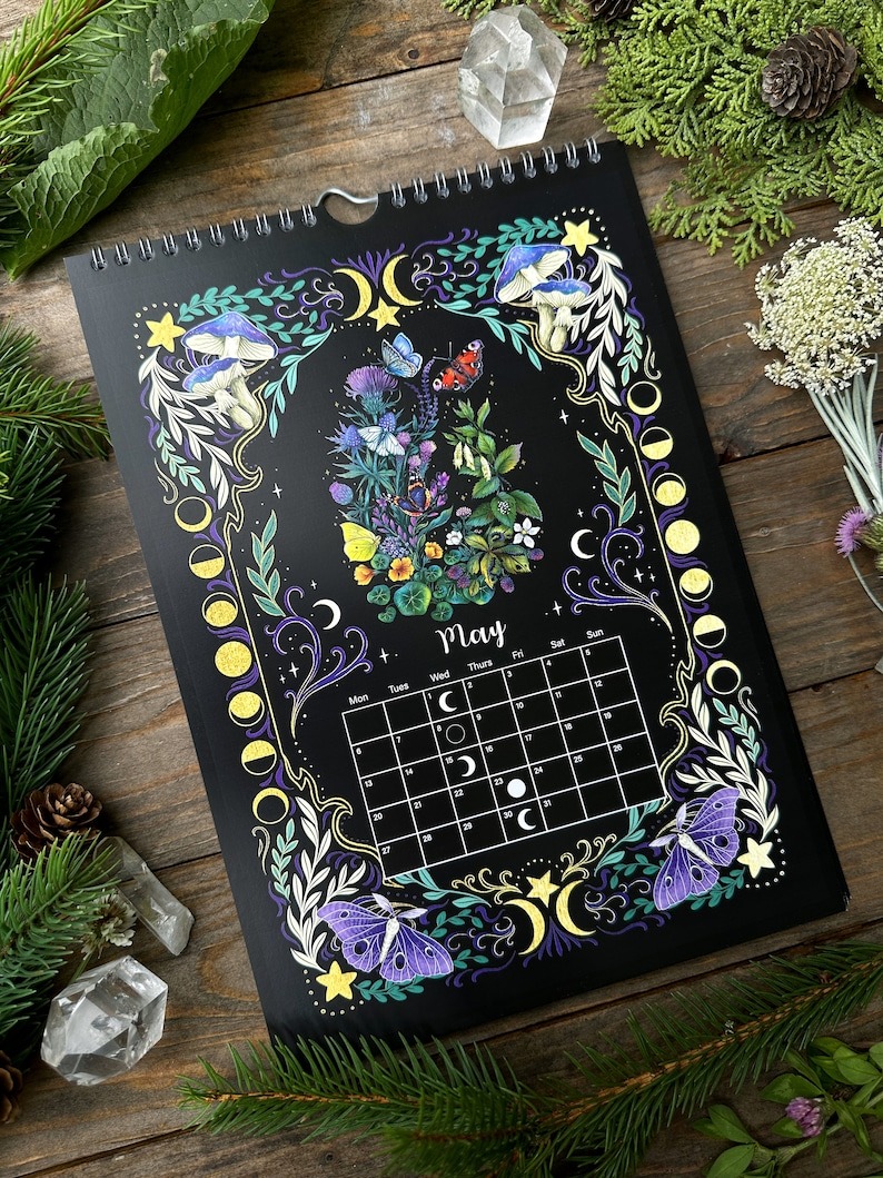 🗓️DARK MOON CALENDAR 2024