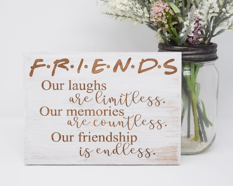 Friendship Decor - 💕There are friendships imprinted on our hearts that will never be diminished