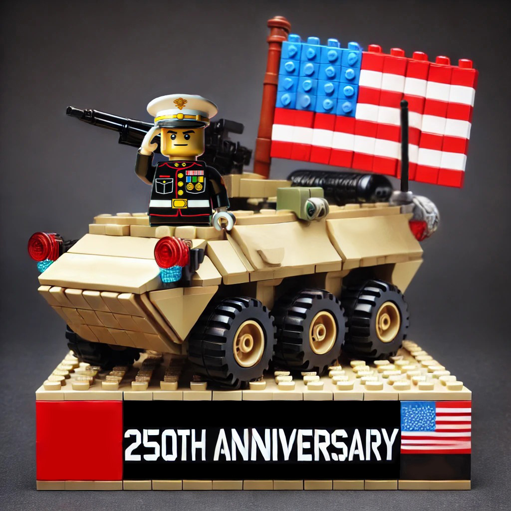 U.S. Military 250th Anniversary Building Blocks
