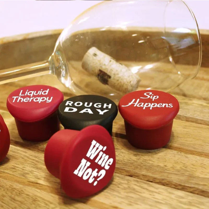 🤩Funny Wine Stoppers (5 PCS)🍷 