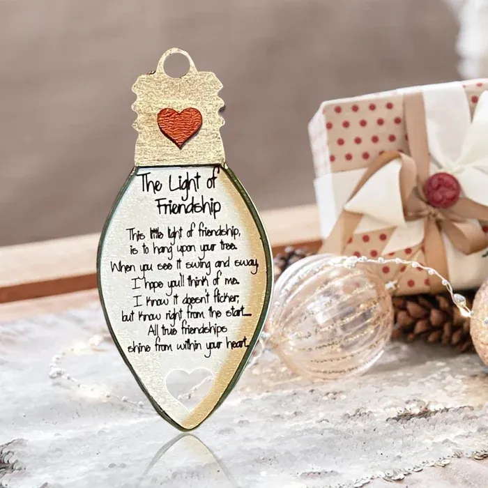 Chrismas Friendship Ornament Gift🎁