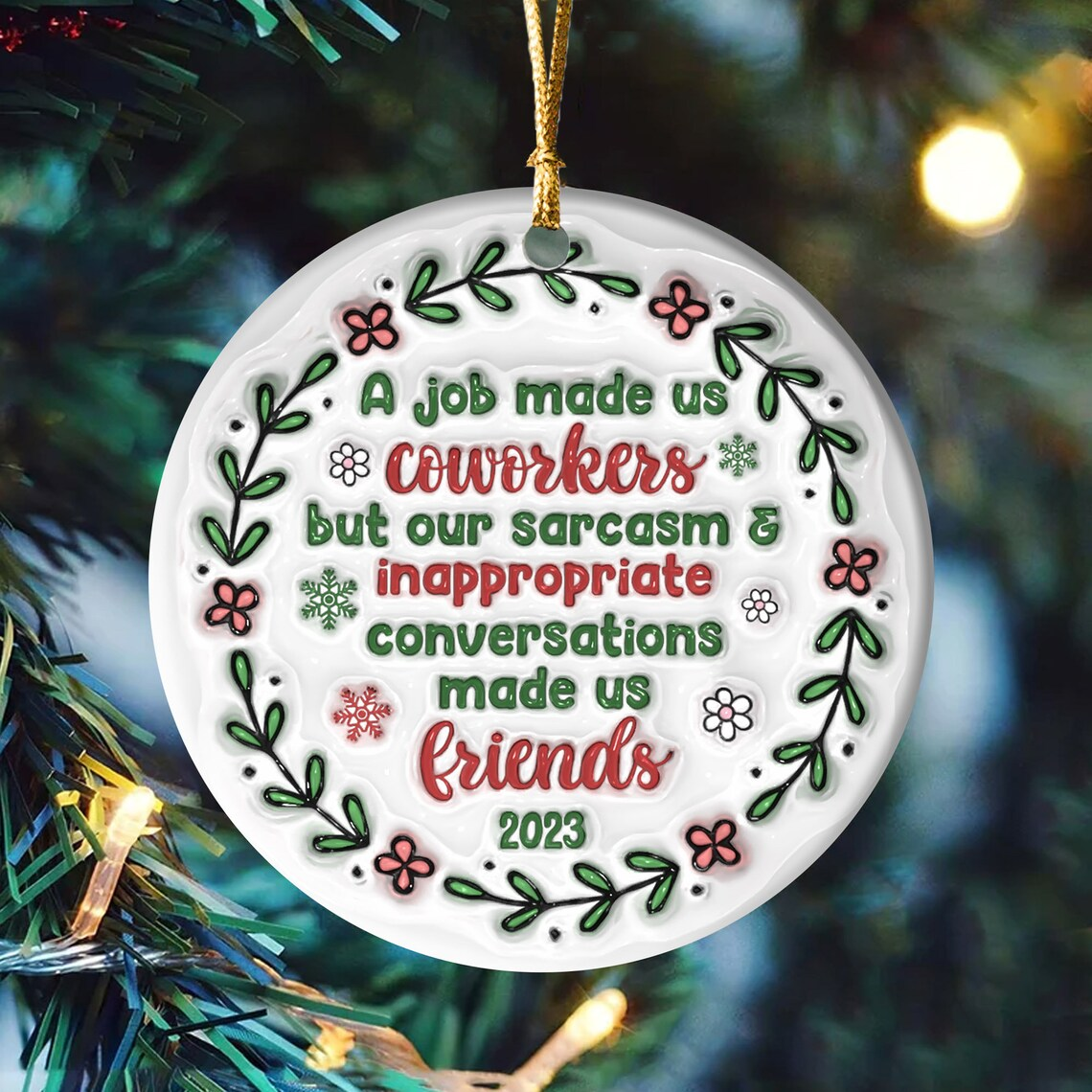 [🎄2023-Christmas Hot Sale]--A job made us coworkers🎁