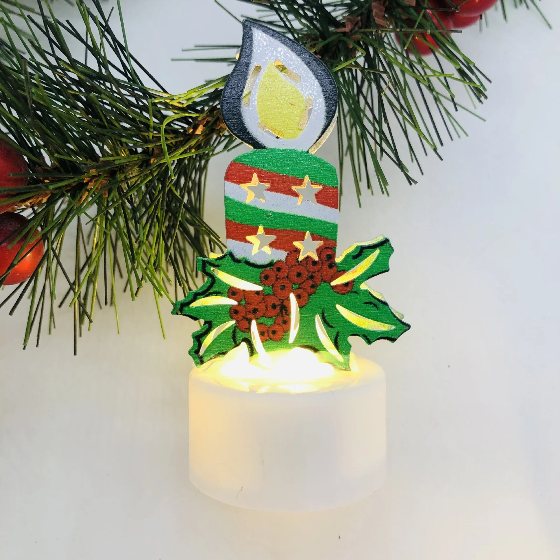 🎄Christmas electronic candle light🎁