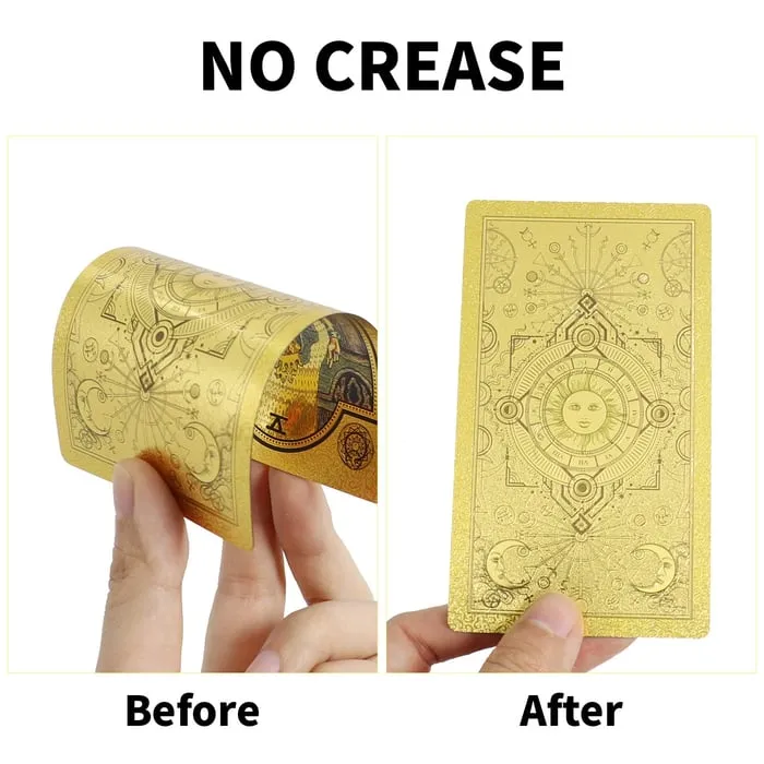 🔥Explore the Mystical World of Tarot Gold Foil Tarot🔮