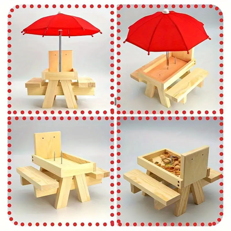 🐿️Squirrel Feeder with Umbrella (🔥Buy 2 Free Shipping🔥)