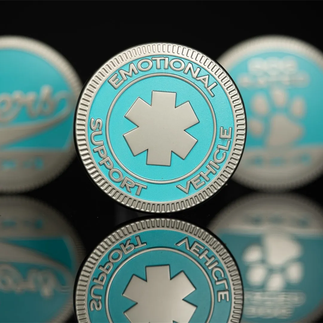 Emotional Support Vehicle Badge