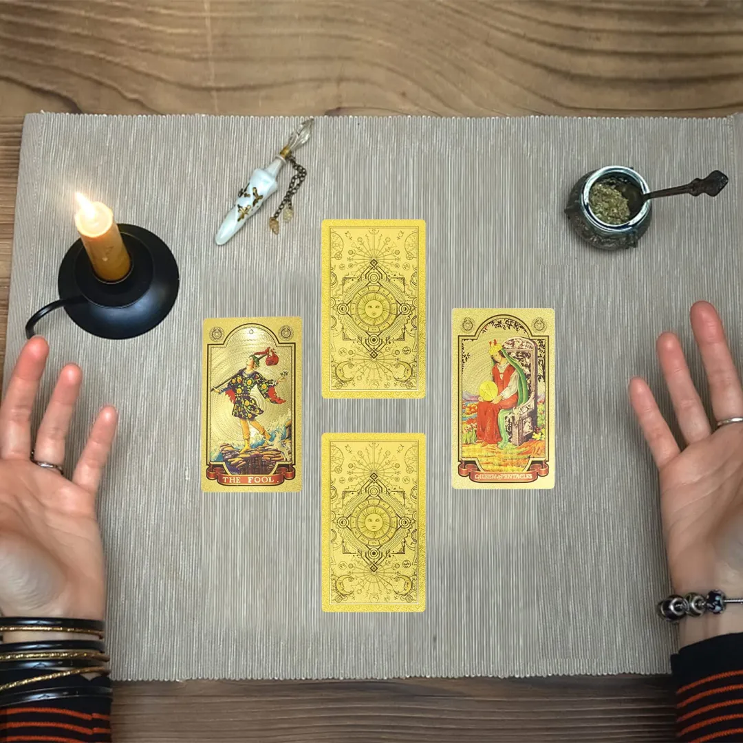 🔥Explore the Mystical World of Tarot Gold Foil Tarot🔮