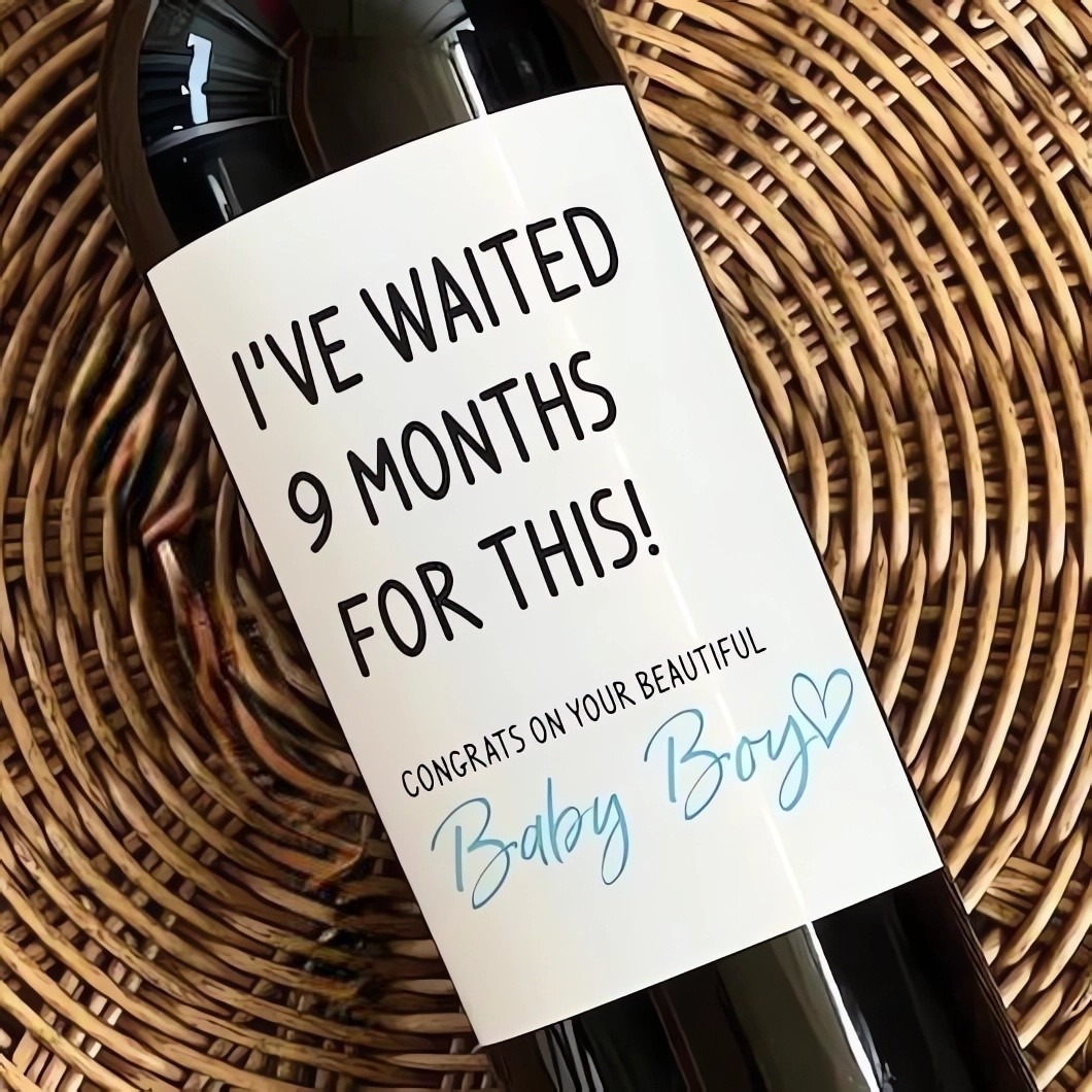 🍷Funny Celebratory Wine Label