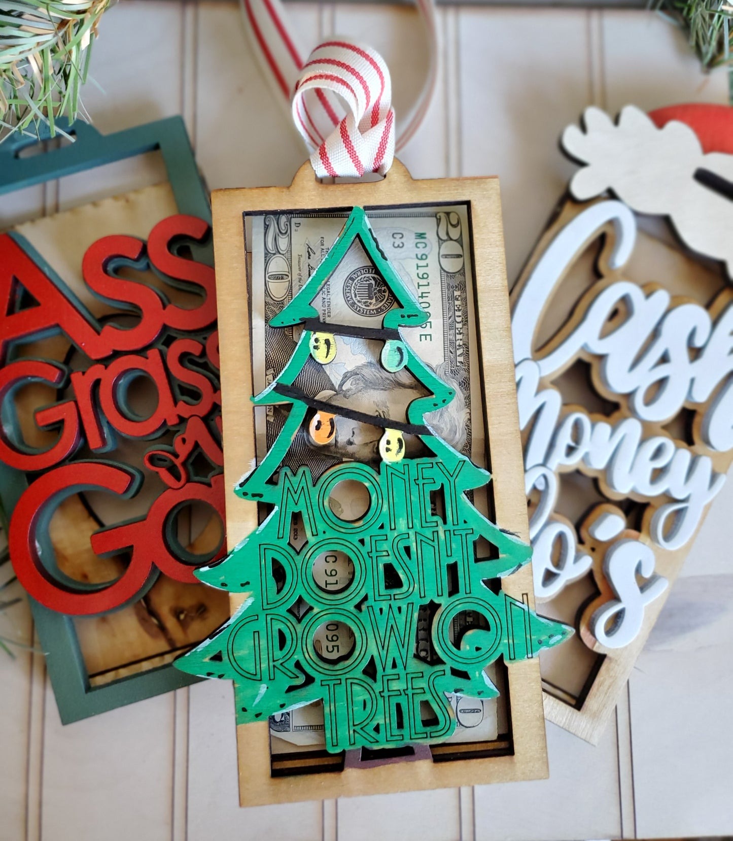 🎄Early Christmas Sale 25% Off 🎄Cash Holder Ornaments