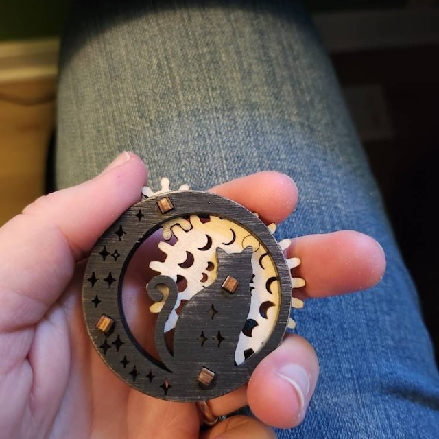 Lunar Kitty Fidget Toy