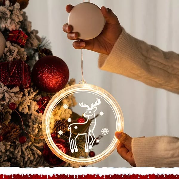 🎄CLEARANCE SALE💥CHRISTMAS LED HOLIDAY HANGING LIGHTS- 3D THREE-DIMENSIONAL