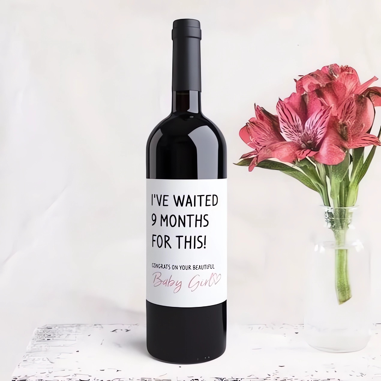 🍷Funny Celebratory Wine Label