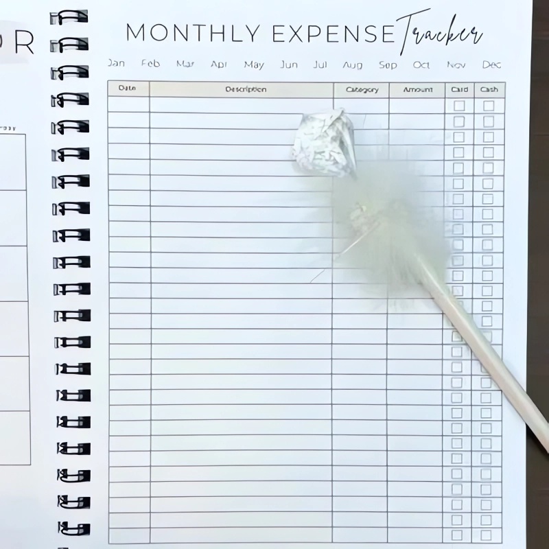 Undated 12 Month Budget Planner