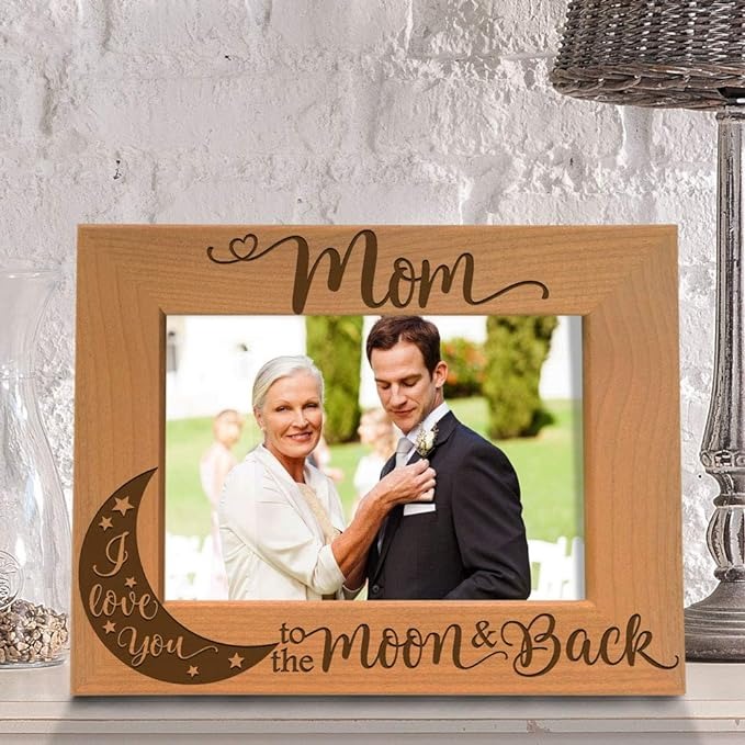 I Love You to the Moon and Back Photo Frame