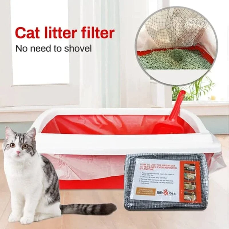 🐈Reusable Cat Litter Liners Bag