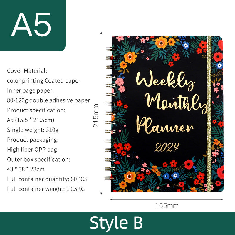 ✨2024 Personalized Weekly and Monthly Planner✨