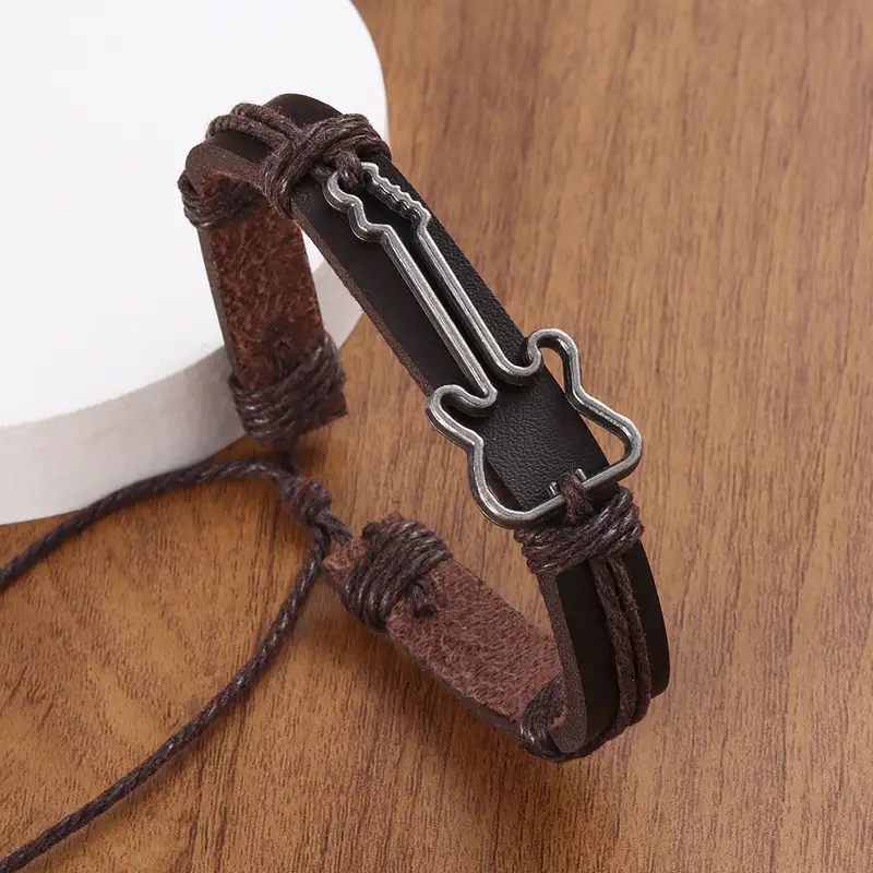 🎸Vintage Leather Adjustable Bracelet