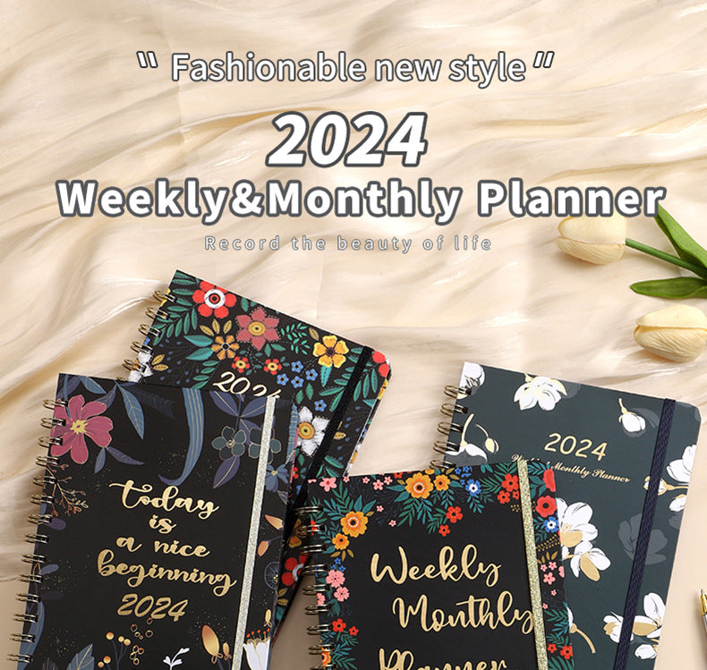 ✨2024 Personalized Weekly and Monthly Planner✨