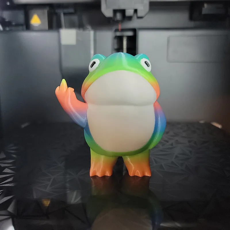 🐸Cheeky Middle Finger Frog😂