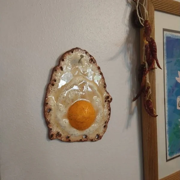 🍳Fried Egg Hanging on a Nail | Funny Gift