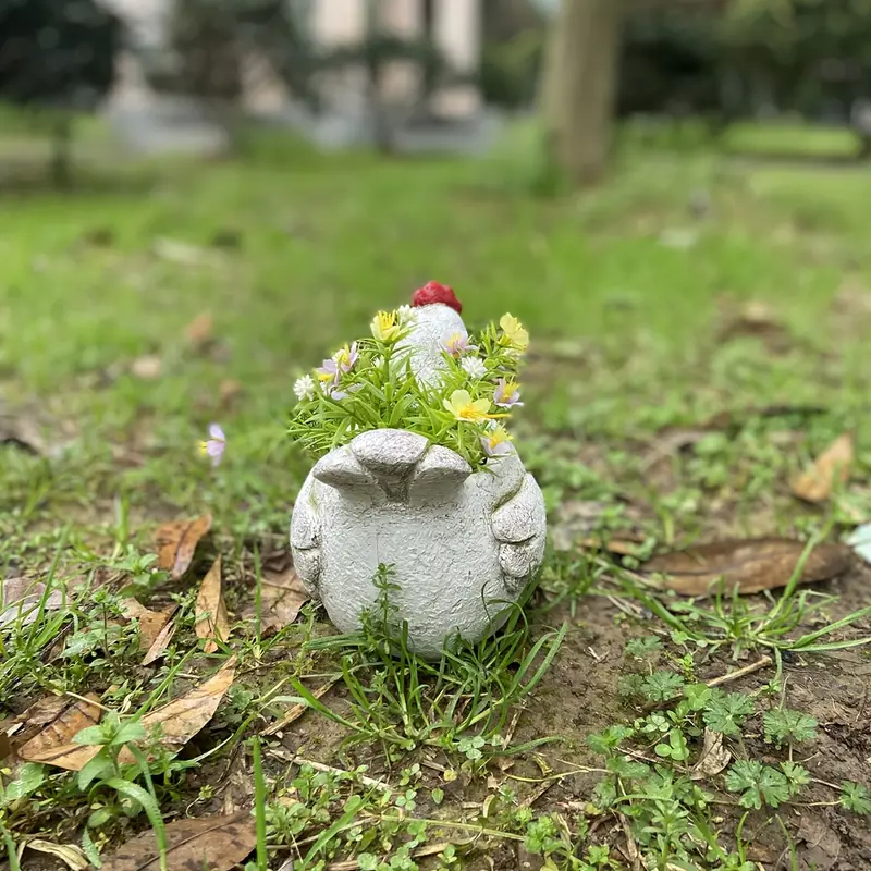 🐤Charming Parent-Child Chicken Flowerpot🐓