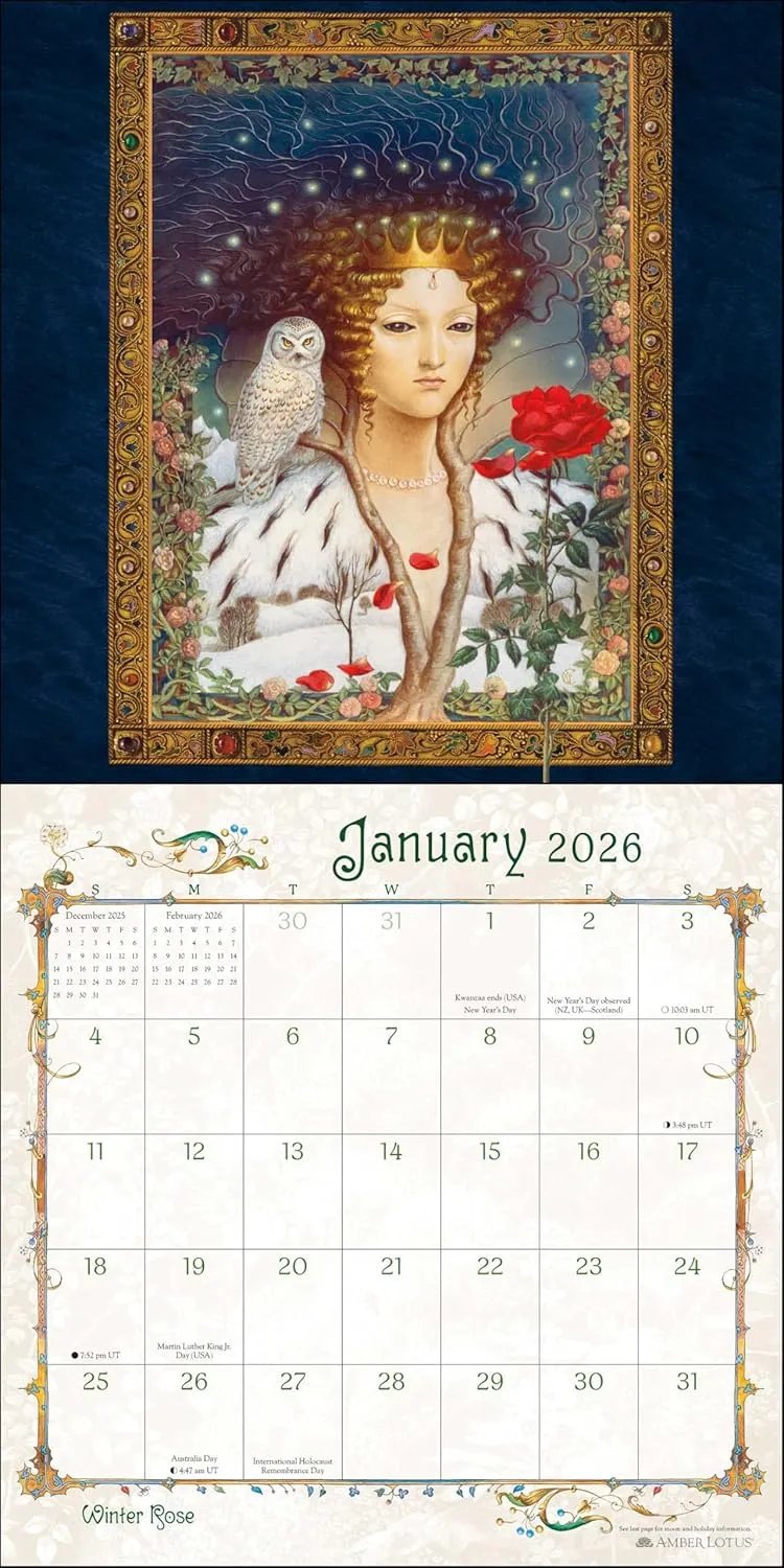 🔥Last Day 49% OFF - ✨Women of Myth & Magic 2026 Calendar📅