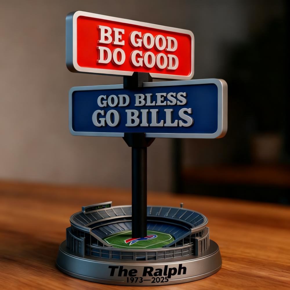 Bills Mafia Highmark Stadium Farewell Season Desktop Sign