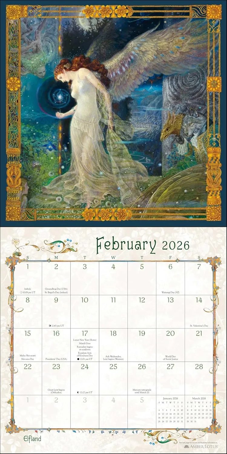 🔥Last Day 49% OFF - ✨Women of Myth & Magic 2026 Calendar📅