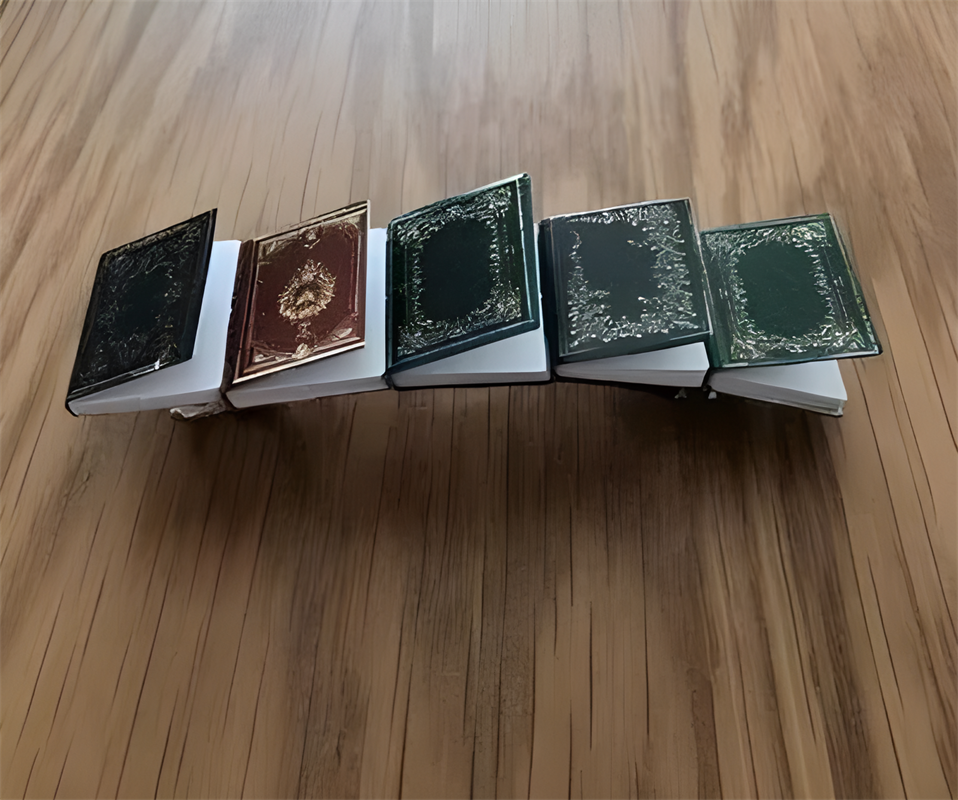 📗📕📔📙Miniature book hair clip