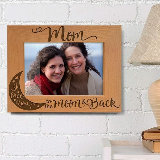 I Love You to the Moon and Back Photo Frame