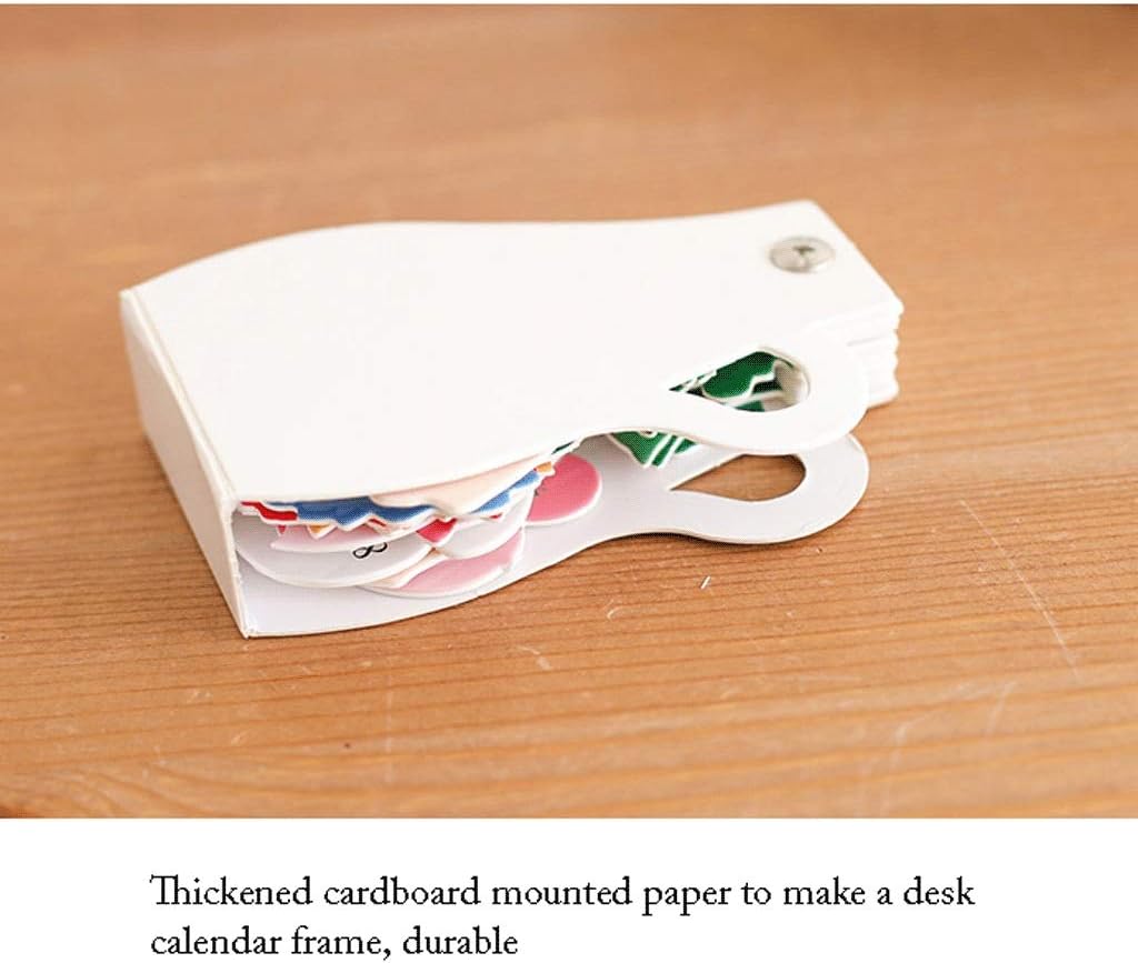 🌹Flower Vase Shape Desktop Calendar