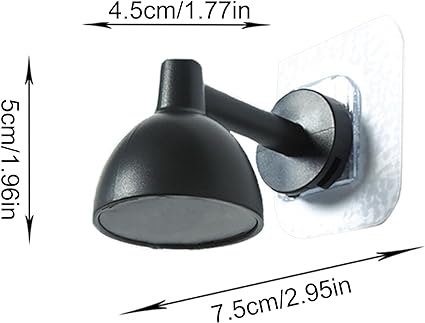 Creative Key Holder - Magnetic Lamp Shape Hook