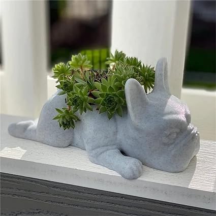 🌵French Bulldog Succulent Flower Pot