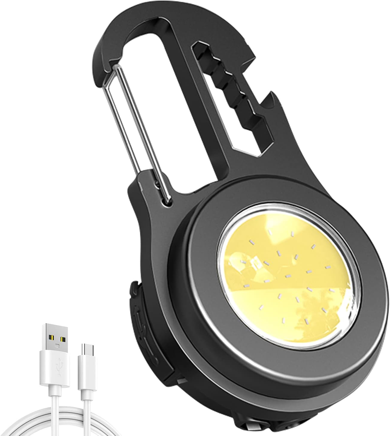 Multifunctional Flashlight Keychain