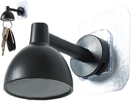 Creative Key Holder - Magnetic Lamp Shape Hook