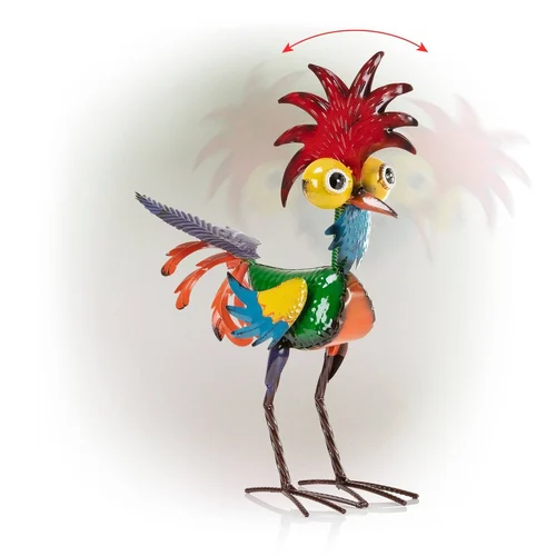 🐓Funny garden rooster statue