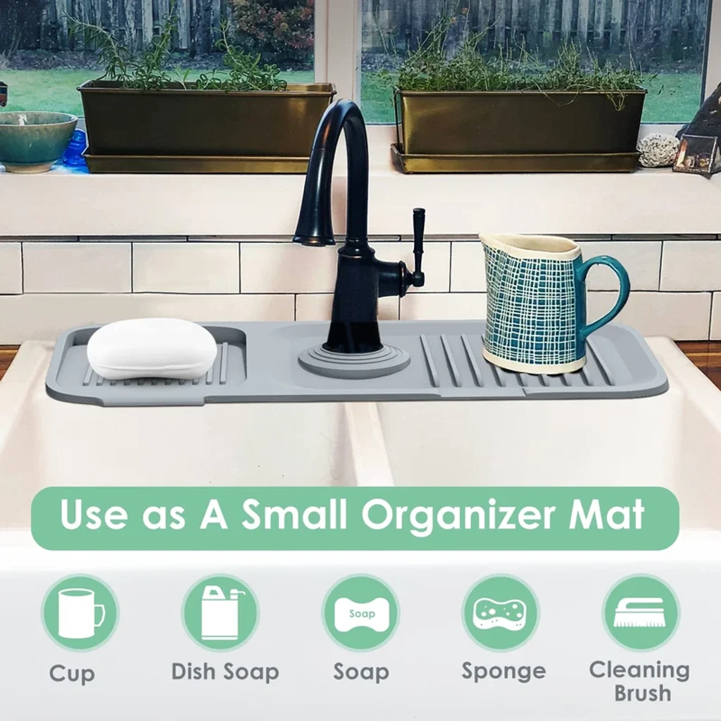 Kitchen Sink Silicone Splash Guard-BUY 2 GET 1 ( For Kitchen and Bathroom)