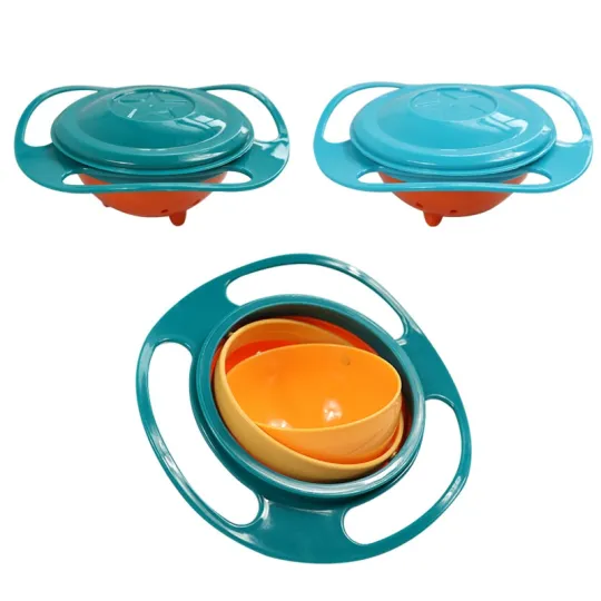 👶360° Rotate Spill-Proof Bowl