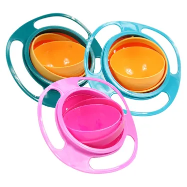👶360° Rotate Spill-Proof Bowl