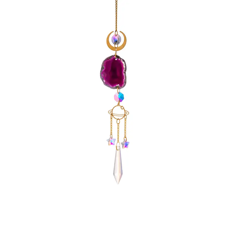 🎐Agate Slice Suncatcher