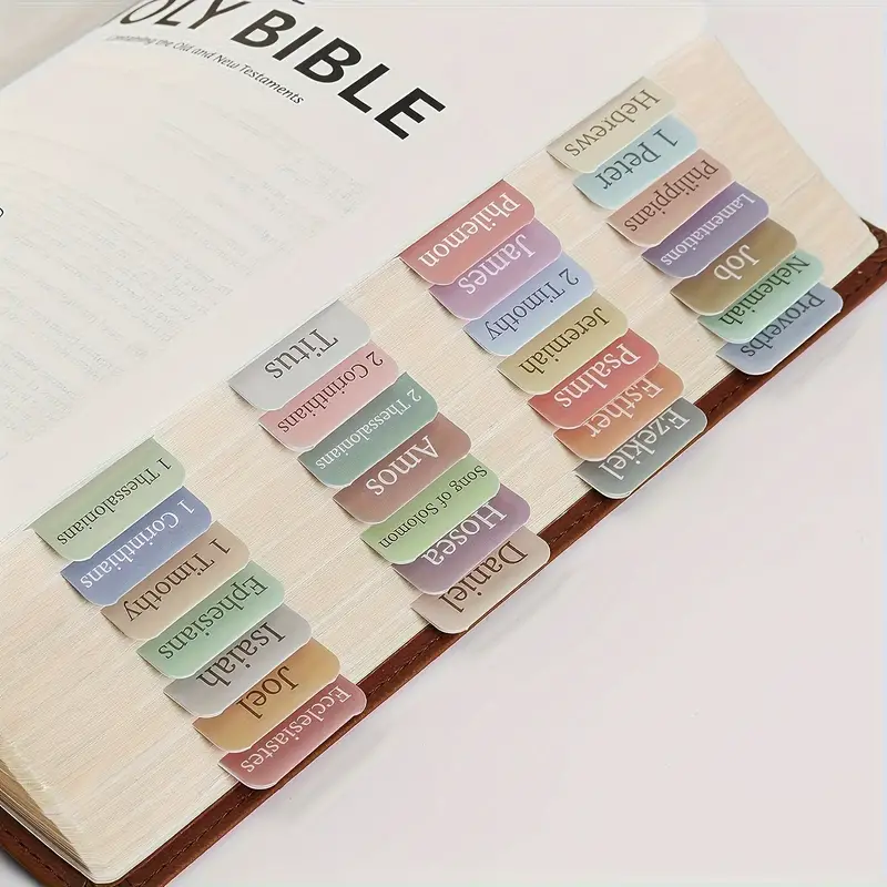 📓Bible Sticky Index Tabs（5 Pcs）