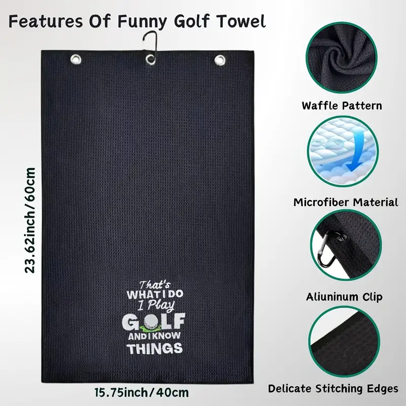 🎁Perfect Golf Gift - ⛳Funny Golf Towel