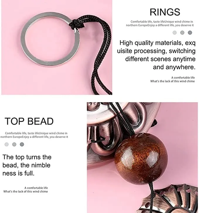 🐎Pure hand-made Copper Horse wind chimes