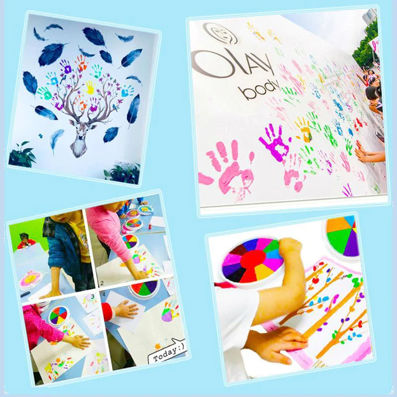 🖐️Funny Finger Painting Kit