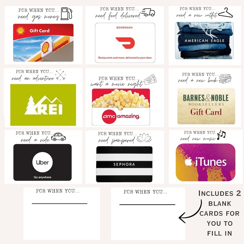 🎁Mother's Day Gift Card Care Package