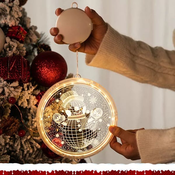 🎄CLEARANCE SALE💥CHRISTMAS LED HOLIDAY HANGING LIGHTS- 3D THREE-DIMENSIONAL