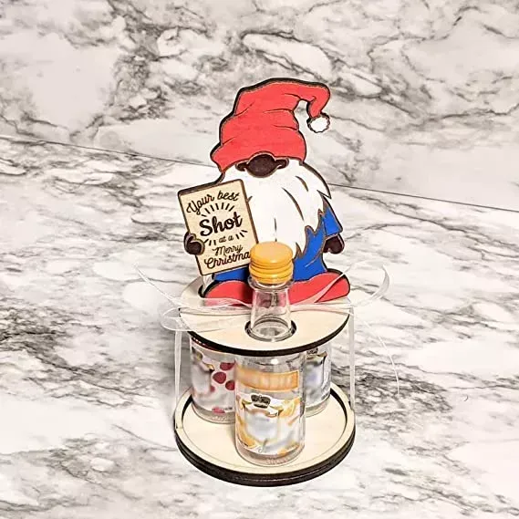 🎁Christmas Gift - 🥂Christmas Mini Wine Bottle Holder