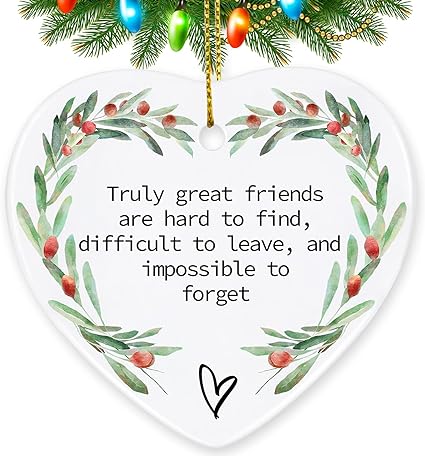 🔥Christmas Hot Sale - 💓Friendship Ornaments
