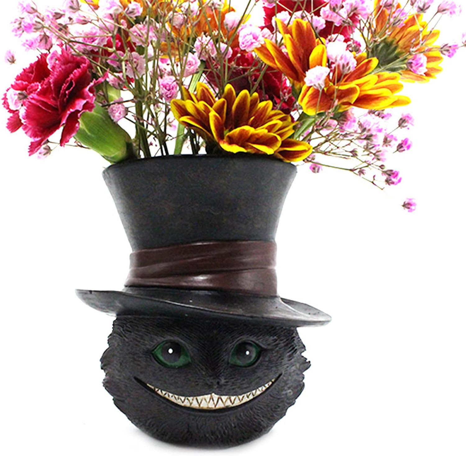 😸Cute gentleman cat flower pot